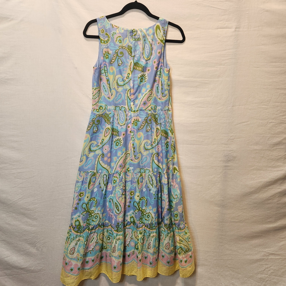 Talbots Women’s Multicolored Dress, Size 4 Petite - Picture 4 of 8